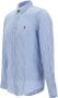 Polo Ralph Lauren Slim fit vrijetijdsoverhemd van linnen met streepmotief - Thumbnail 10