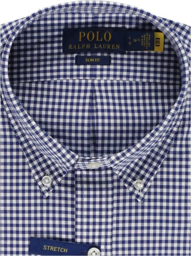 Ralph Lauren Casual Shirts Blauw Heren