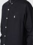 Polo Ralph Lauren Zwarte Polo Shirt met Button-Down Kraag en Geborduurd Pony Logo Black Heren - Thumbnail 2