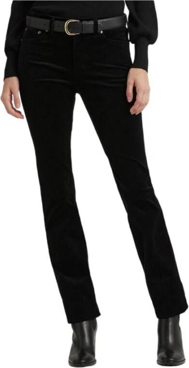 Ralph Lauren Flared Jeans Zwart Dames