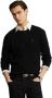Polo Ralph Lauren Zwarte Cable Knit Crewneck Sweater met Pony Logo Zwart Heren - Thumbnail 4