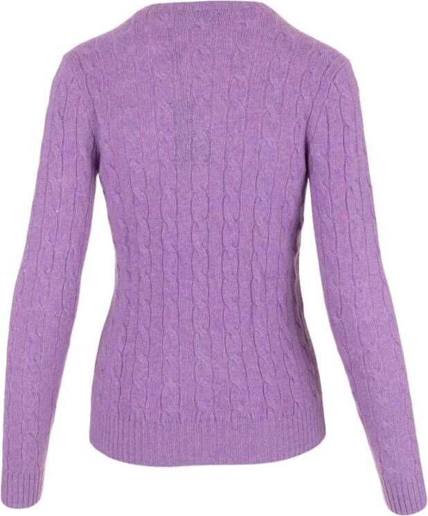 Ralph Lauren Julianna Sweater Stijlvol en Comfortabel Paars Dames