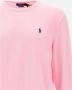 Polo Ralph Lauren Gebreide Trui met Contrasterend Borduursel Pink Heren - Thumbnail 5