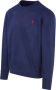 Polo Ralph Lauren Logo Borduurwerk Sweatshirt in Zacht Katoenblend Jersey Blue - Thumbnail 4