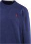 Polo Ralph Lauren Logo Borduurwerk Sweatshirt in Zacht Katoenblend Jersey Blue - Thumbnail 5