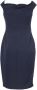 Ralph Lauren Tijdloze Silhouet Jurk Blauw Dames - Thumbnail 2