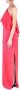 Ralph Lauren Rode Jurk met Bijpassende Cape Rood Dames - Thumbnail 2