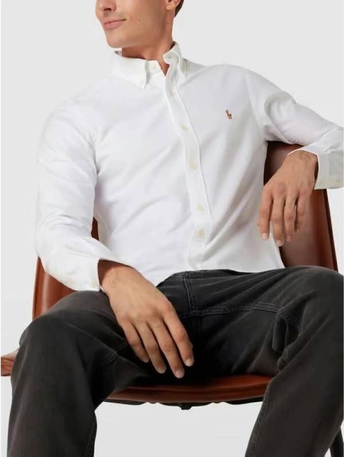 Ralph Lauren Formeel Overhemd Wit Heren