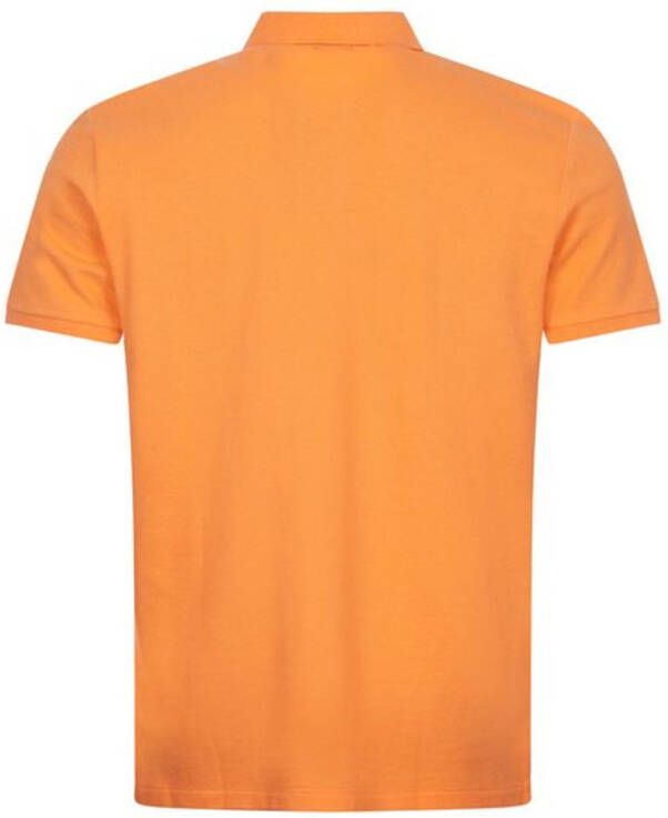 Ralph Lauren Klassiek Polo Shirt Oranje Heren