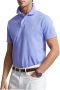Polo Ralph Lauren Polo shirt met logo borduursel en geribbelde kraag en manchetten Blue Heren - Thumbnail 3
