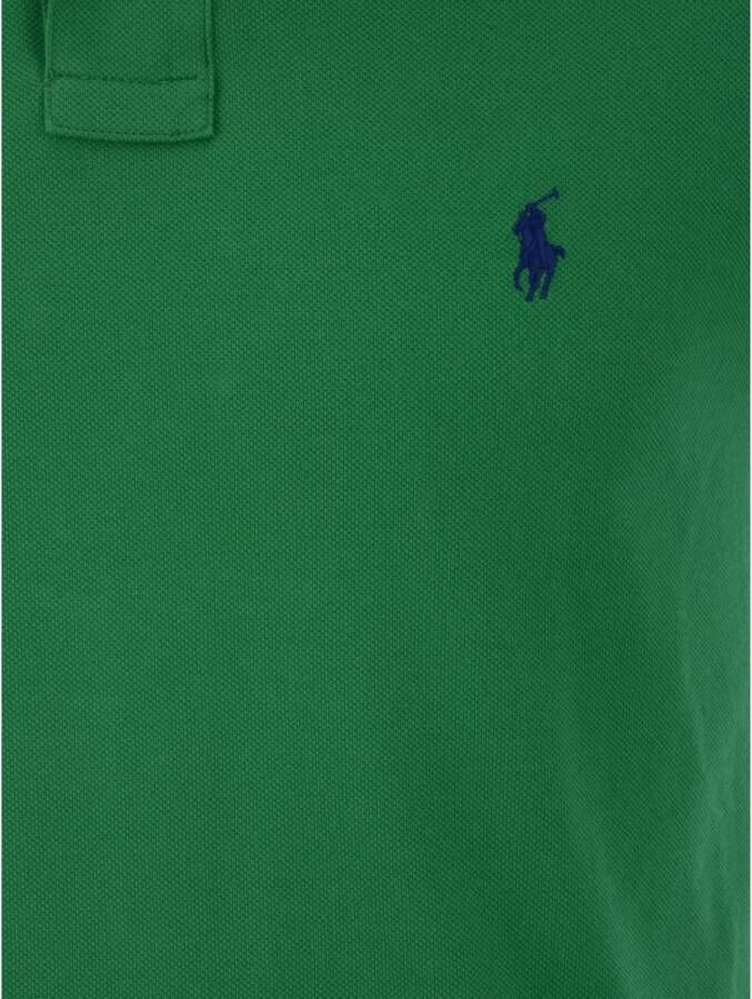 Ralph Lauren Klassiek Polo Shirt Groen Heren