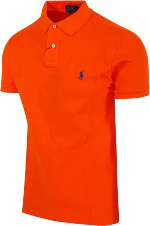 Ralph Lauren Polo Shirts Oranje Heren