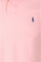 Polo Ralph Lauren Polo shirt met logo borduursel en geribbelde kraag en manchetten Pink Heren - Thumbnail 5