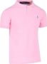 Polo Ralph Lauren Polo shirt met logo borduursel en geribbelde kraag en manchetten Pink Heren - Thumbnail 3