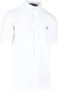 Ralph Lauren Klassiek Wit Polo Shirt Wit Heren - Thumbnail 2
