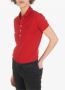 Ralph Lauren Slim-Fit Polo Shirt Rood Dames - Thumbnail 2