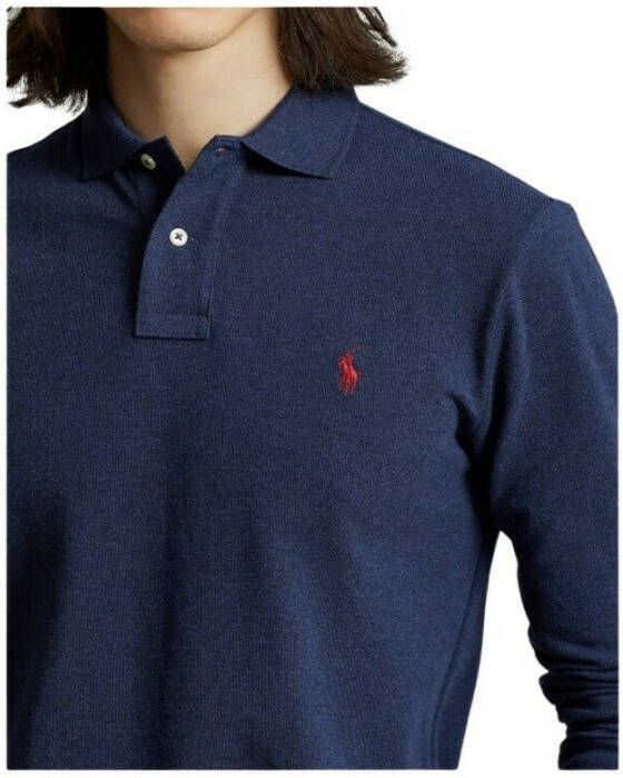 Ralph Lauren Polo Slim Fit Shirt Blauw Heren