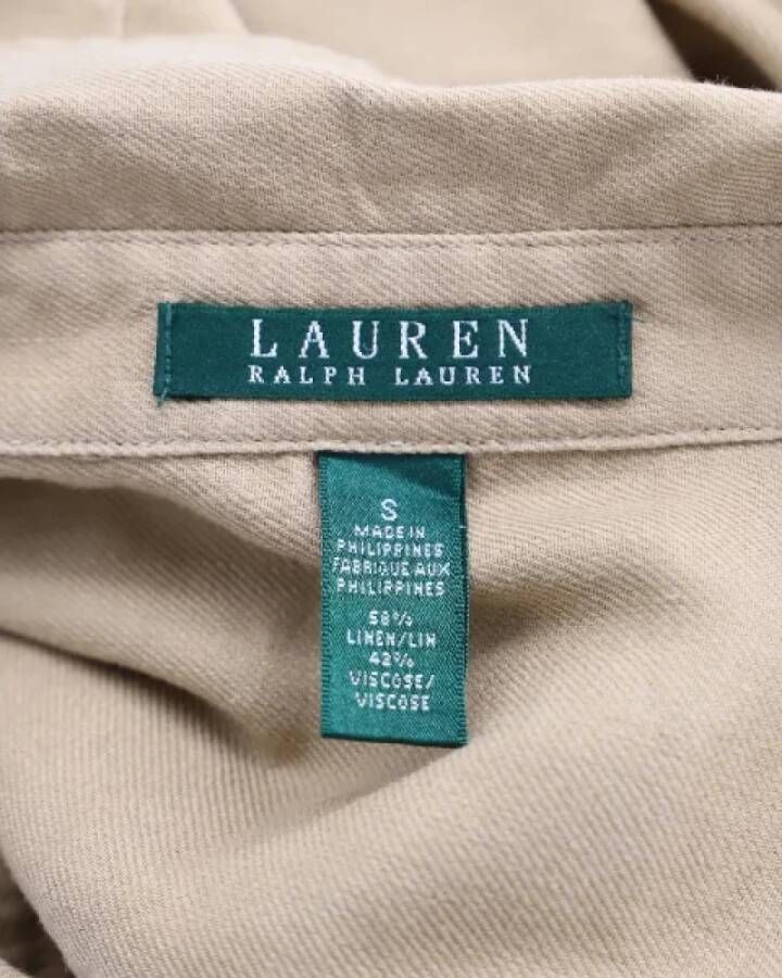 Ralph Lauren Pre-owned Fabric dresses Beige Dames