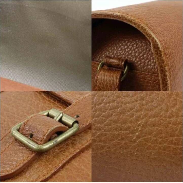 Ralph Lauren Pre-owned Leather handbags Brown Dames