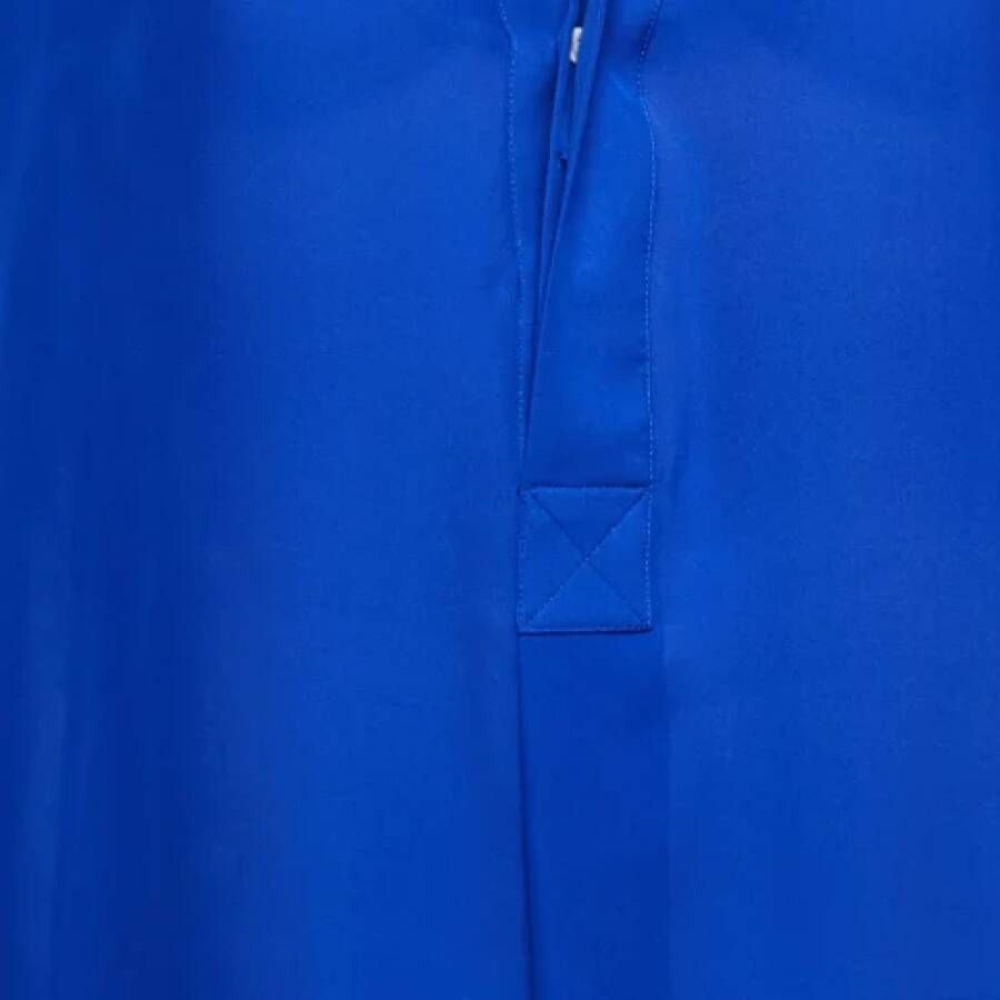 Ralph Lauren Pre-owned Silk tops Blue Dames