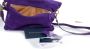 Ralph Lauren Pre-owned Suede shoulder-bags Purple Dames - Thumbnail 4