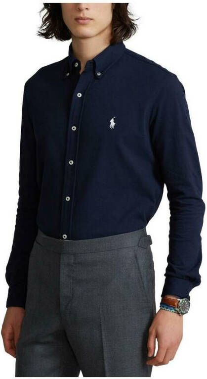 Ralph Lauren Casual Overhemd Update Blauw Heren