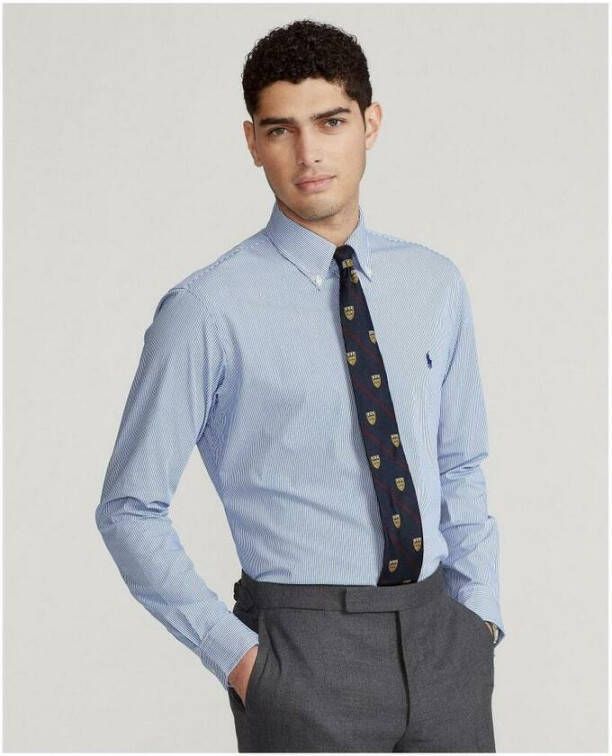 Ralph Lauren Formeel Overhemd Blauw Heren