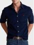 Ralph Lauren Slim Fit Polo Shirt voor Heren Blauw Heren - Thumbnail 4
