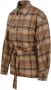 Ralph Lauren Bruin Geruit Overhemd met Knopen Bruin Dames - Thumbnail 2