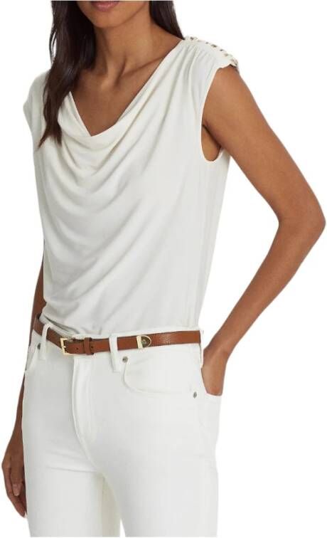 Ralph Lauren Sleeveless Tops Wit Dames