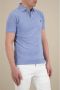 Polo Ralph Lauren Polo shirt met logo borduursel en geribbelde kraag en manchetten Blue Heren - Thumbnail 2