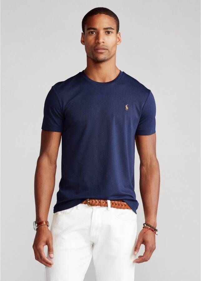 Ralph Lauren Heren Upgrade T-Shirt Blauw Heren