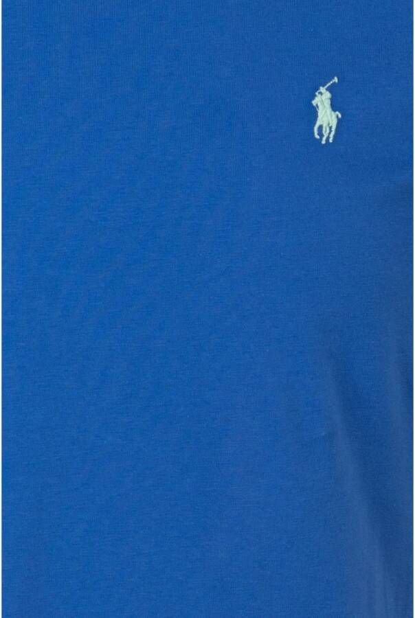 Ralph Lauren Klassiek Katoenen T-shirt voor Heren Blauw Heren