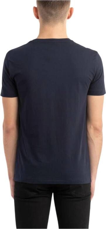 Ralph Lauren T-Shirt Klassieke Stijl Blauw Heren