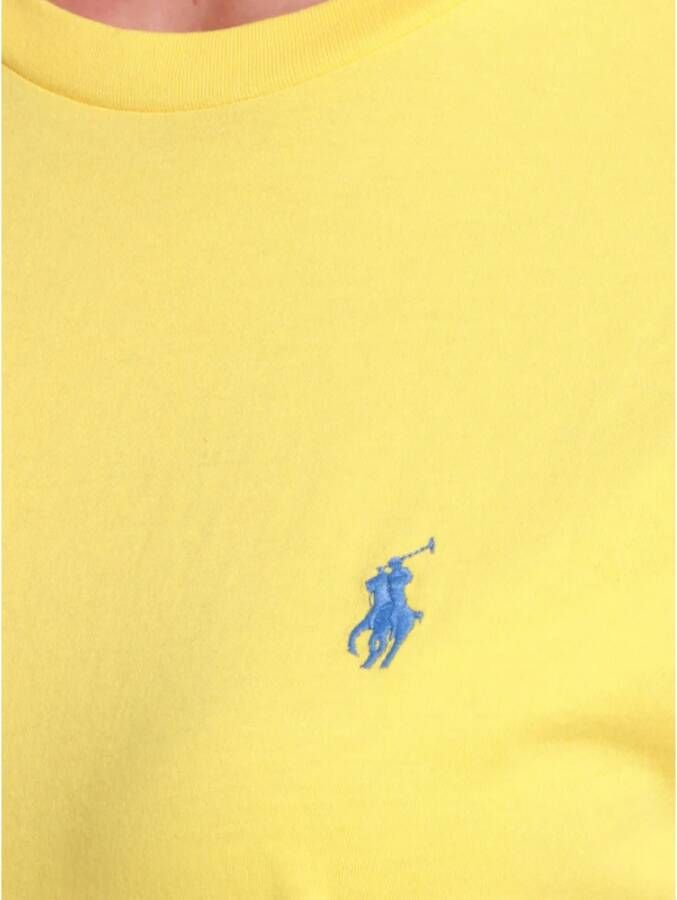 Ralph Lauren Gele Jersey T-Shirt voor Dames Geel Dames