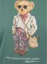 Ralph Lauren Polo Bear Groene T-Shirt voor Vrouwen Groen Dames - Thumbnail 3
