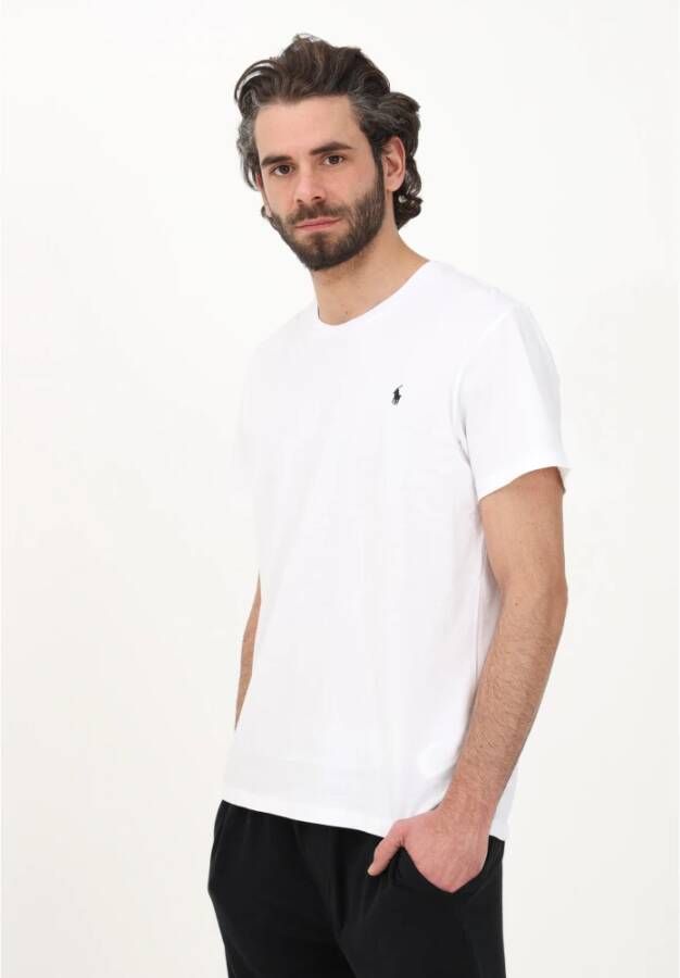 Ralph Lauren Witte Casual T-shirt voor Heren Wit Heren