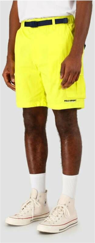 Ralph Lauren Groene Utility Shorts met Polo Logo Groen Heren