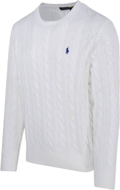 Ralph Lauren Truien met ronde hals Wit Heren