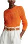 Polo Ralph Lauren Gebreide pullover met kabelpatroon model 'JULIANNA' - Thumbnail 4