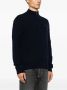 Polo Ralph Lauren Donkerblauwe Wollen Blend Half Zip Sweater Blue Heren - Thumbnail 2