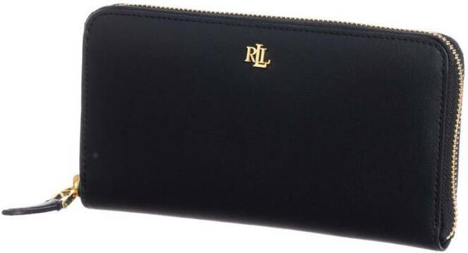 Ralph Lauren Stijlvolle Kaarthouder Portemonnee Zwart Dames