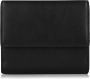 Polo Ralph Lauren Logo Portemonnee Zwart Leer Kaartsleuven Black Dames - Thumbnail 2