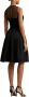 Ralph Lauren Zwarte Tule Fluweel Jurk met Strik Zwart Dames - Thumbnail 2