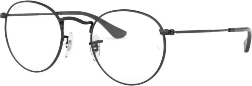 Ray-Ban Ronde metaaloptiek Zwart Dames
