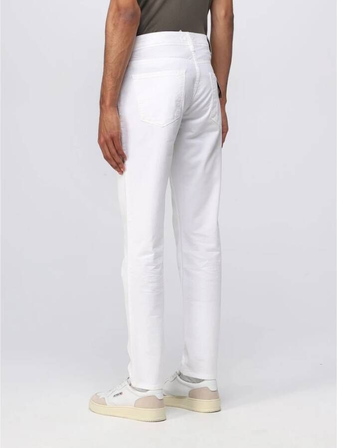Re-Hash Skinny Trousers Wit Heren