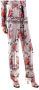 RED Valentino Casual Wijde Pijpen Hoge Taille Broek White Dames - Thumbnail 2
