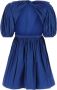 RED Valentino Blauwe polyester mini -jurk Blauw Dames - Thumbnail 2