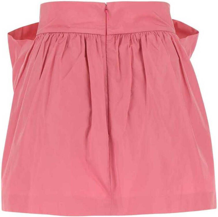 RED Valentino Donker roze taffeta pant-skirt Roze Dames