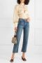 Re Done Jeans High Rise Kachel Pipe Comfort Stretch Blauw Dames - Thumbnail 2